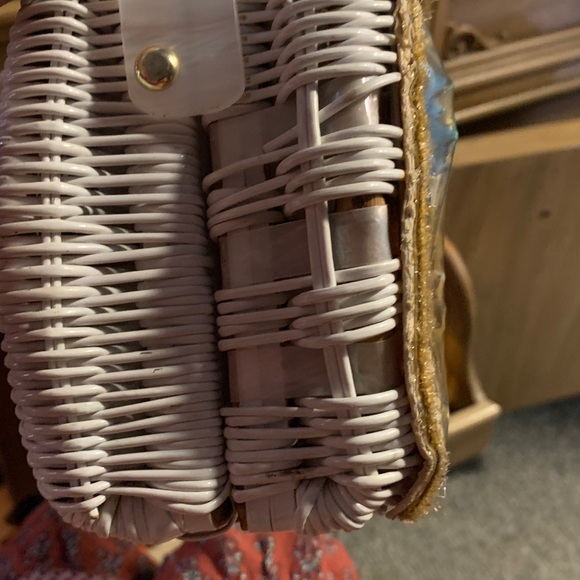 Vintage Wicker handbag - Picture 8 of 9